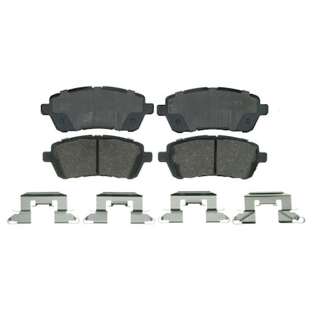 Wagner Brakes Ceramic Disc Pad Set, Zd1454 ZD1454
